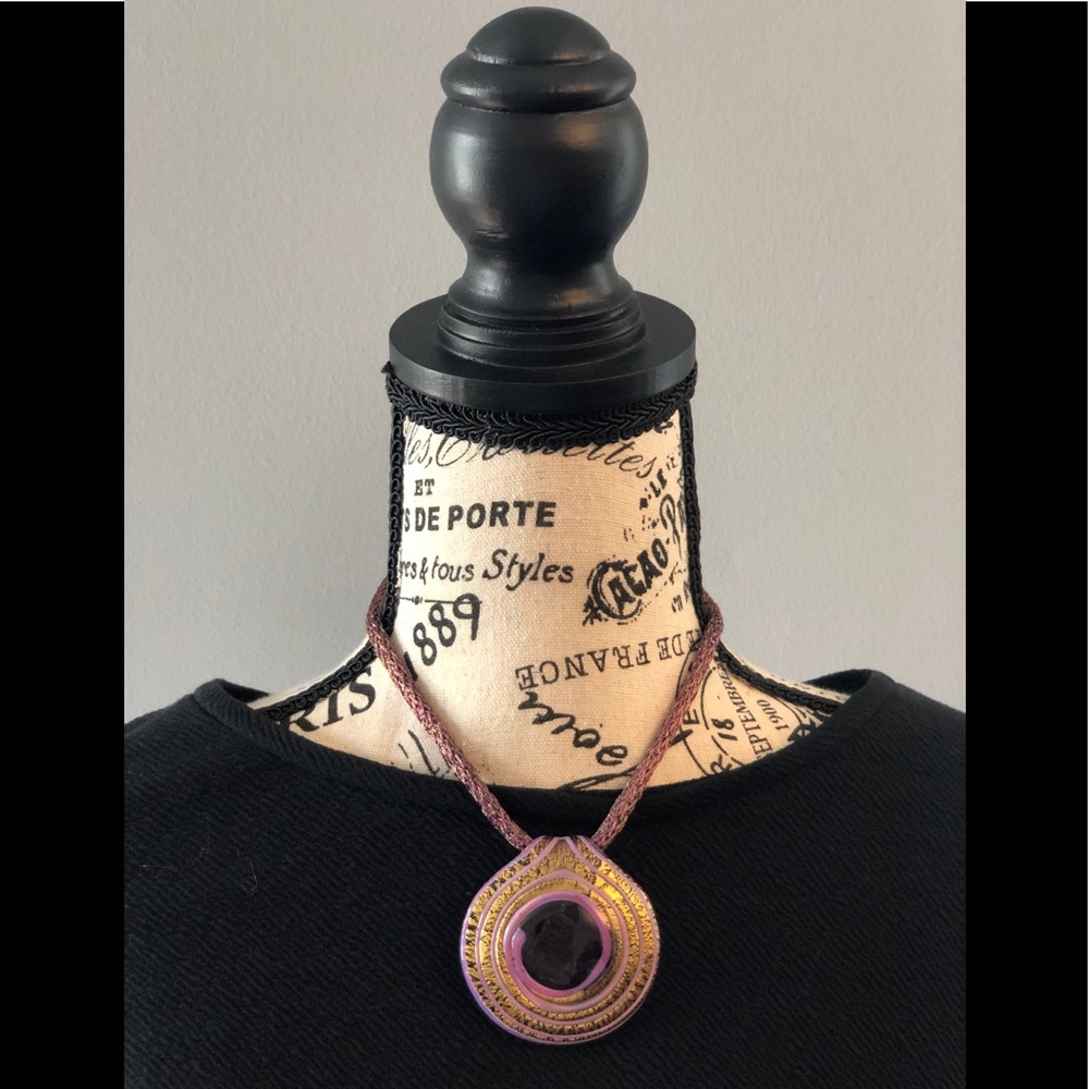 Venetian glass necklace